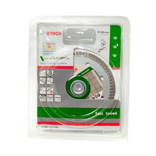 4 IN / BOSCH Turbo Mata Gerinda Potong Keramik Diamond Cutting Wheel