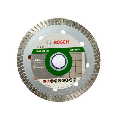4 IN / BOSCH Turbo Mata Gerinda Potong Keramik Diamond Cutting Wheel