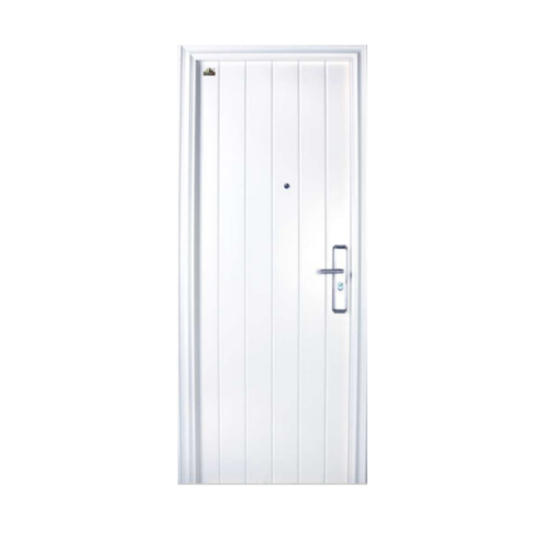 5 CM x 90 CM x 220 CM / FORTRESS PRIME 90.02 SINGLE Pintu Kamar Mandi Baja White Set