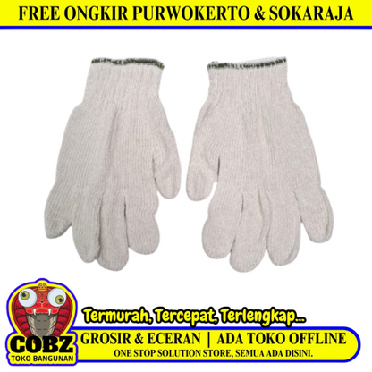 MSI Sarung Tangan Latex Karet Rubber Safety Gloves Set
