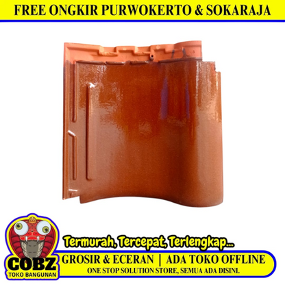 KANMURI ESPANICA KE 1 Genteng Keramik Natural Pcs