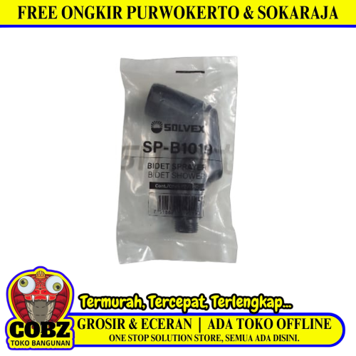 1/2 IN / SOLVEX SP-B1019 Kepala Jet Shower Cebok Plastik PVC