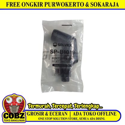 1/2 IN / SOLVEX SP-B1019 Kepala Jet Shower Cebok Plastik PVC
