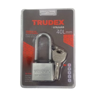 40 MM / TRUDEX Gembok Pintu Pagar Padlock Anti Maling Leher Panjang