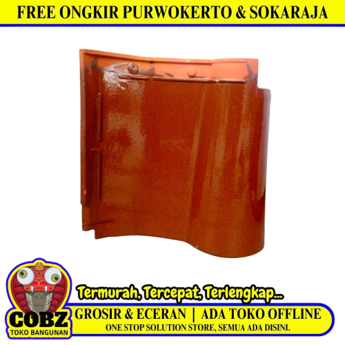 KANMURI MILENIO KM 1 Genteng Keramik Natural Pcs