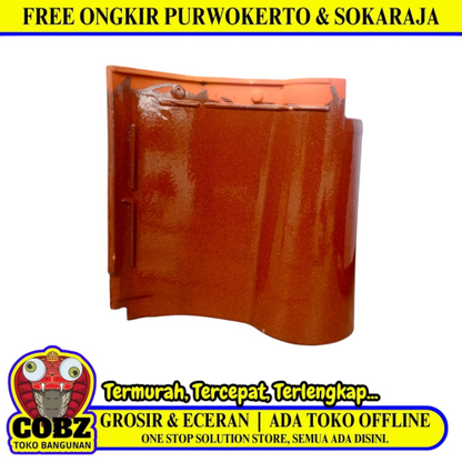 KANMURI MILENIO KM 1 Genteng Keramik Natural Pcs
