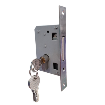 BELMONDO Slot Body Kunci Pintu Geser Lidah Mekar Sliding Door Set