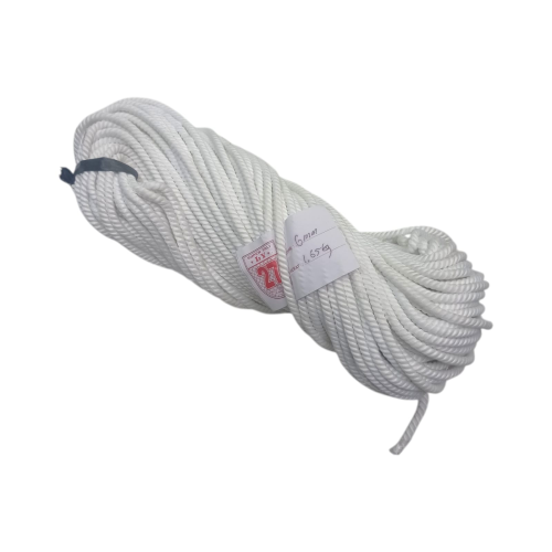 6 MM x 50 M / COBZ Tali Tiang Bendera Upacara Putih