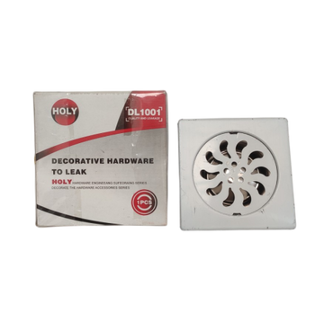 4 IN / HOLY DL1001  Saringan Got Leher Pendek Floor Drain SS