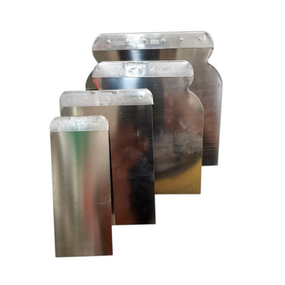 2 - 5 IN / BISON Sekrap Daun Kape Scrapper Cat Acian Stainless Set