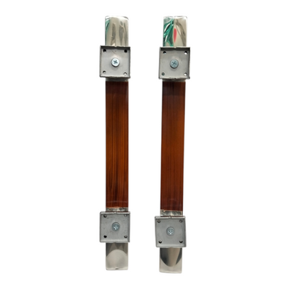 33 CM / ISCO Tarikan Pegangan Pull Handle Pintu SS Coklat Set