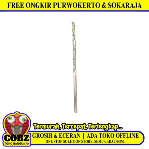 4 MM / SAB Masonry Drill Bits Mata Bor Beton Tembok Dinding