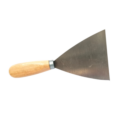 4 IN / WANLY Sekrap Kape Scrapper Cat Perata Acian Gagang Kayu