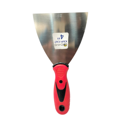 4 IN / CHIYO Sekrap Kape Scrapper Cat Perata Acian Gagang Karet