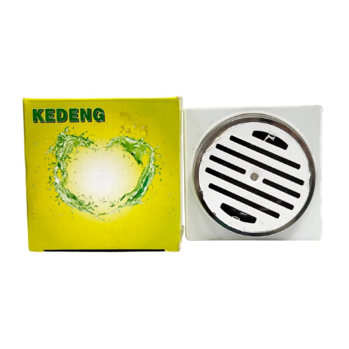 4 1/2 IN / KEDENG  Saringan Got Plat Floor Drain Kamar Mandi Stainless