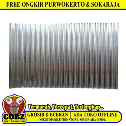0.2 MM X 90 CM x 160 CM / TM Seng Ganggong Lembar