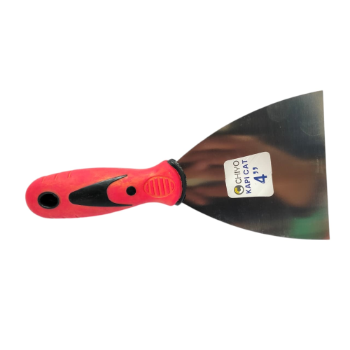 4 IN / CHIYO Sekrap Kape Scrapper Cat Perata Acian Gagang Karet