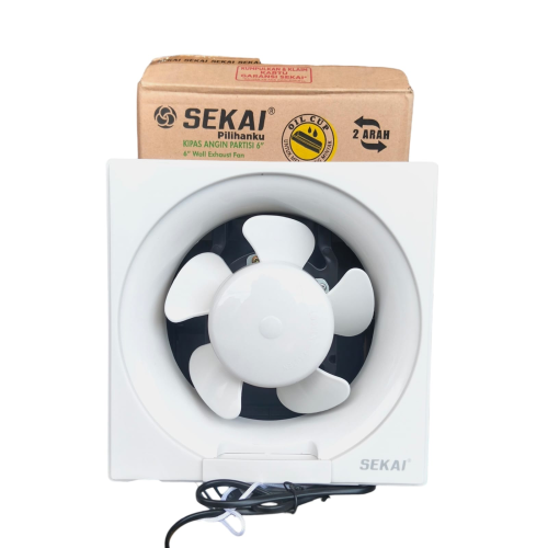 6 IN / SEKAI WEF 691 Exhaust Hexos Fan Kipas Angin Blower Dinding Set