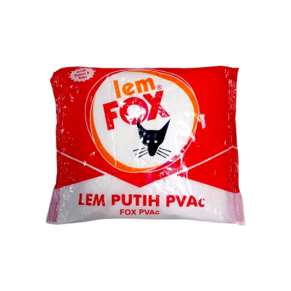 400 GR / FOX Lem Putih PVAc Untuk Kayu Kertas Campuran Plamir