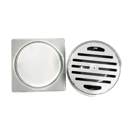 4 1/2 IN / KEDENG KD010 Saringan Got Leher Panjang Floor Drain Stainless