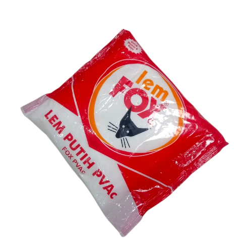 400 GR / FOX Lem Putih PVAc Untuk Kayu Kertas Campuran Plamir