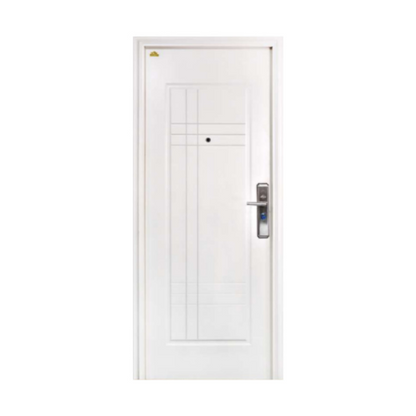 5 CM x 90 CM x 210 CM / FORTRESS FORT 90.13 SINGLE Pintu Kamar Mandi Baja White Set