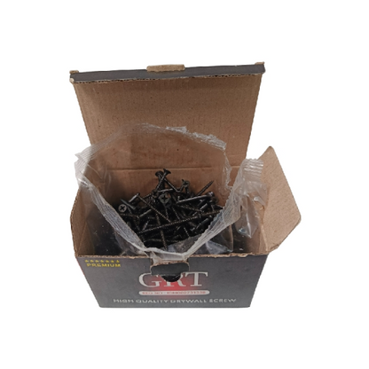 #6 X 2 IN / GRT Sekrup Gypsum Screw Plafon Board GRC Hitam Dus
