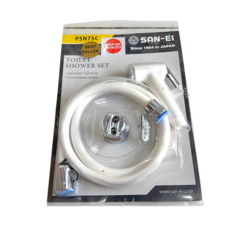 120 CM / SAN-EI PSN75C Jet Shower Cebok Toilet Plastik PVC Set