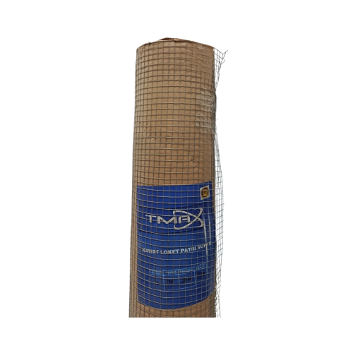 1/2 IN x 1/2 IN x 100 CM x 25 M / TMA Kawat Ram Loket Ayakan Pasir Galvanis Roll