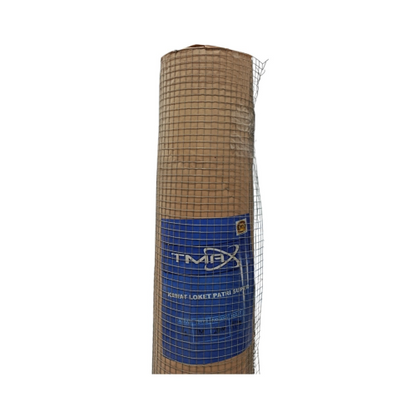 1/2 IN x 1/2 IN x 100 CM x 25 M / TMA Kawat Ram Loket Ayakan Pasir Galvanis Roll