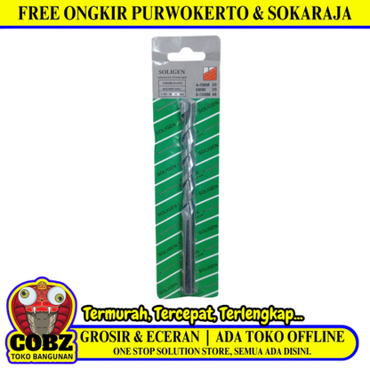 12 MM / SOLIGEN Masonry Drill Bits Mata Bor Beton Tembok Dinding