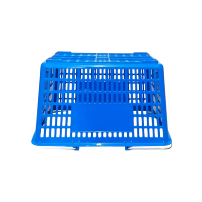 GREEN LEAF Keranjang Belanja PVC Plastik Kecil Biru