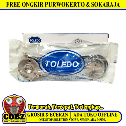 9 IN / TOLEDO Tangan Gareng Engsel Salon Penahan Jendela Bahan Set