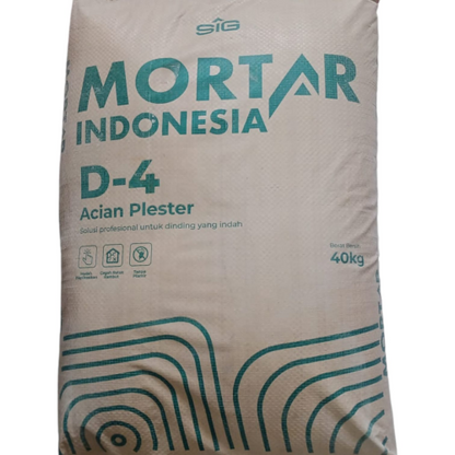 40 KG / MORTAR INDONESIA D-4 Semen Instant Acian Plesteran & Beton Sak