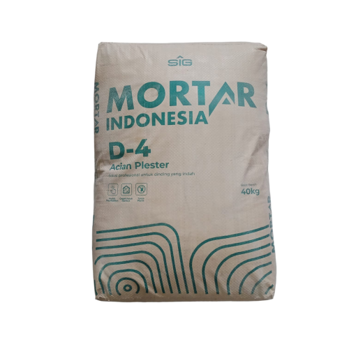40 KG / MORTAR INDONESIA D-4 Semen Instant Acian Plesteran & Beton Sak
