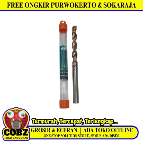 10 MM / AIWO Masonry Drill Bits Mata Bor Beton Tembok Dinding