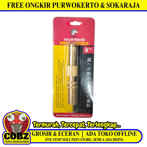2 WAY / WOLF Semprotan Air Selang Taman Mobil Spray Gun Nozzle