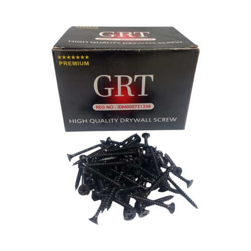 #6 x 1 1/4 IN / GRT Sekrup Gypsum Screw Plafon Board GRC Hitam Dus