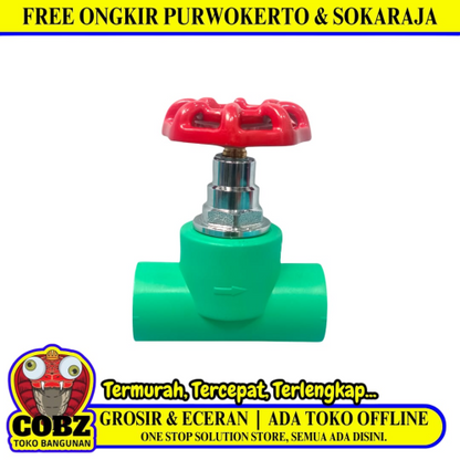 1/2 IN / RUCIKA Stop Kran PPR 20 MM Pcs