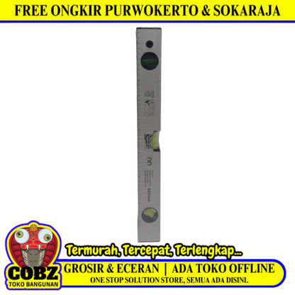 18 IN / VIPER Penggaris Waterpass Alat Ukur Kemiringan Magnet