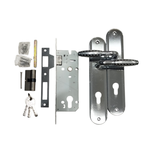 EIFFEL 901 SN/CP Handle Door Lock Tarikan Handle Kunci Pintu Besar Set