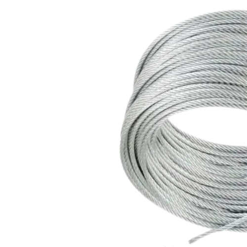 8 MM x 500 M / TM Kawat Seling Tali Baja Galvanis Roll