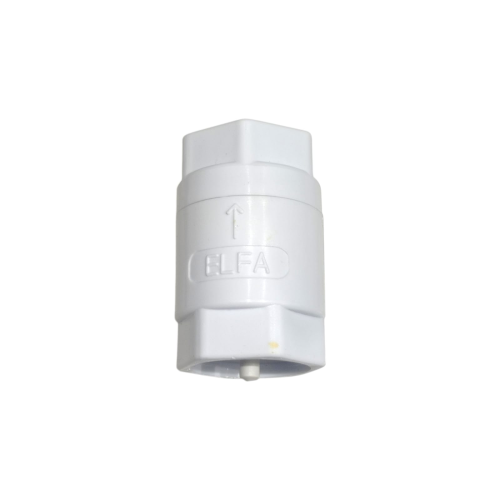 1 IN / ELFA Tosen Tusen Tesen Foot Klep Valve Plastik PVC