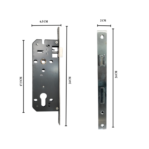 JASS 9058 BLACK Handle Door Lock Tarikan Handle Kunci Pintu Besar Set