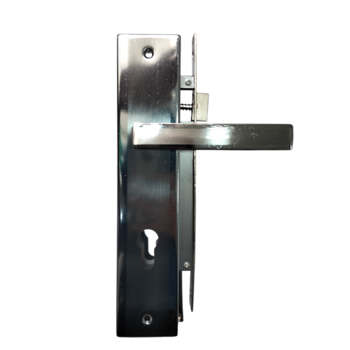 NETZ 8012(2) SN / CP Handle Door Lock Tarikan Handle Kunci Pintu Besar Set