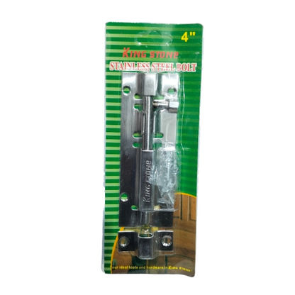 4 IN / KING STONE 02 Grendel Kunci Slot Pintu Jendela Stainless