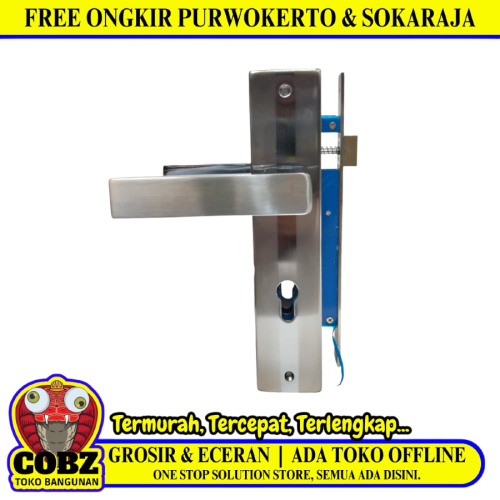 GRT L666 SN / CP Handle Door Lock Tarikan Handle Kunci Pintu Besar Set