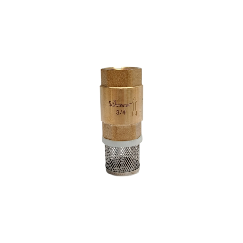 3/4 IN / WASSER Foot Klep Valve Saringan Pipa Pompa Torrent Kuningan