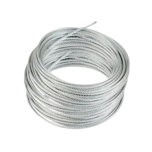 8 MM x 500 M / TM Kawat Seling Tali Baja Galvanis Roll