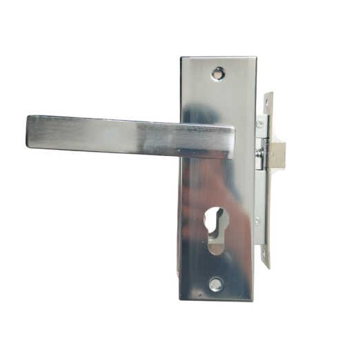 WANLY W5017 SN / CP Handle Door Lock Tarikan Handle Kunci Pintu Kecil Set